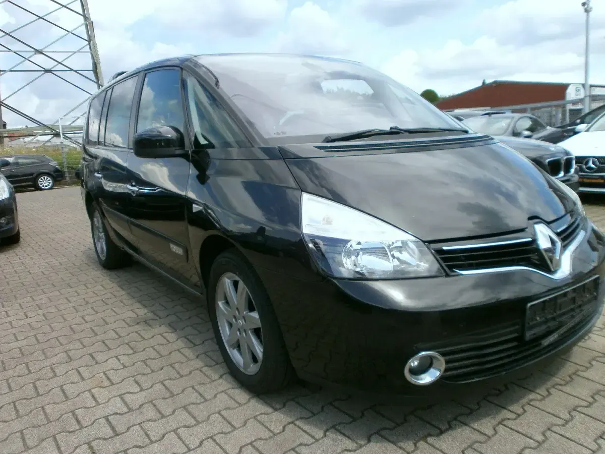 Gebraucht Renault Grand Espace Initiale Paris 150 PS (110 kW) 2014 Schwarz Van / Kleinbus