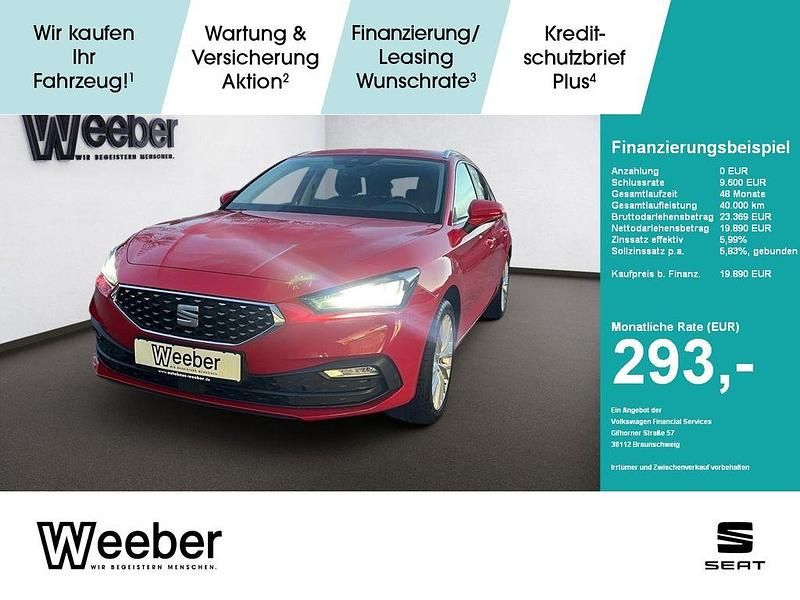 Reinrot Gebraucht 2022 Seat Leon XCELLENCE Kombi | 19.890 € (Fairer Preis) - Bild 1/4