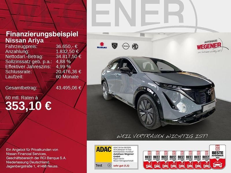 Gebraucht Nissan Ariya Basis 160 kW (218 PS) 2025 Grau SUV