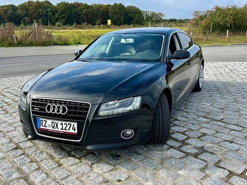 Schwarz Gebraucht 2009 Audi A5 Sportback Sport Limousine | 10.800 € (Fairer Preis) - Bild 1/4