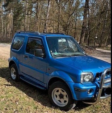 Gebraucht Suzuki Jimny 82 PS (60 kW) 2002 Blau SUV