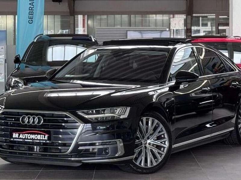 Mythosschwarz Gebraucht 2019 Audi A8 Ambiente Limousine | 44.990 € (Fairer Preis) - Bild 1/4
