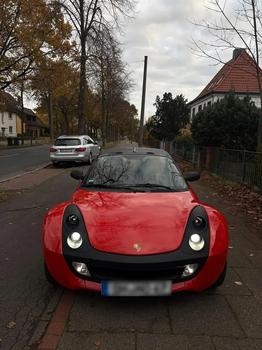 Używany Smart Roadster 61 KM (44 kW) 2004 Czerwony Kabriolet