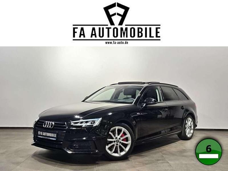 Mythosschwarz metall (metallic) Gebraucht 2017 Audi A4 S-Line Kombi | 24.880 € (Etwas zu teuer) - Bild 1/4