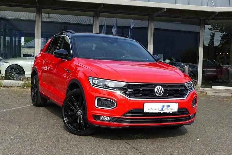 Flashrot Gebraucht 2020 VW T-Roc R-line SUV | 21.880 € (Guter Preis) - Bild 1/4