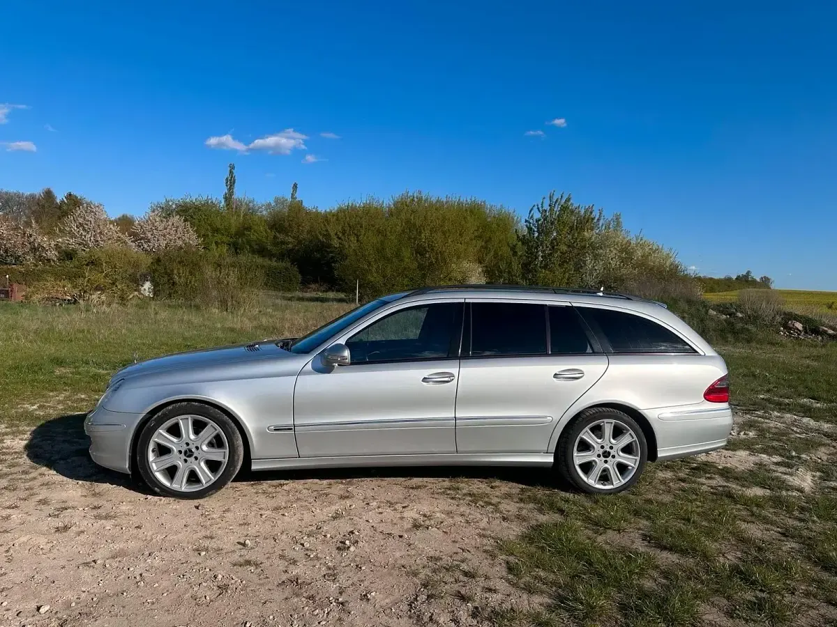 Brugt Mercedes E280 230 HK (169 kW) 2006 Sølv Stationcar