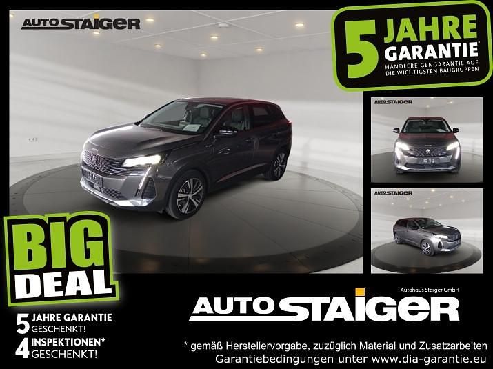 Lackierung platiniumgrau/metallic Gebraucht 2022 Peugeot 3008 Allure SUV | 21.999 € (Superpreis) - Bild 1/4