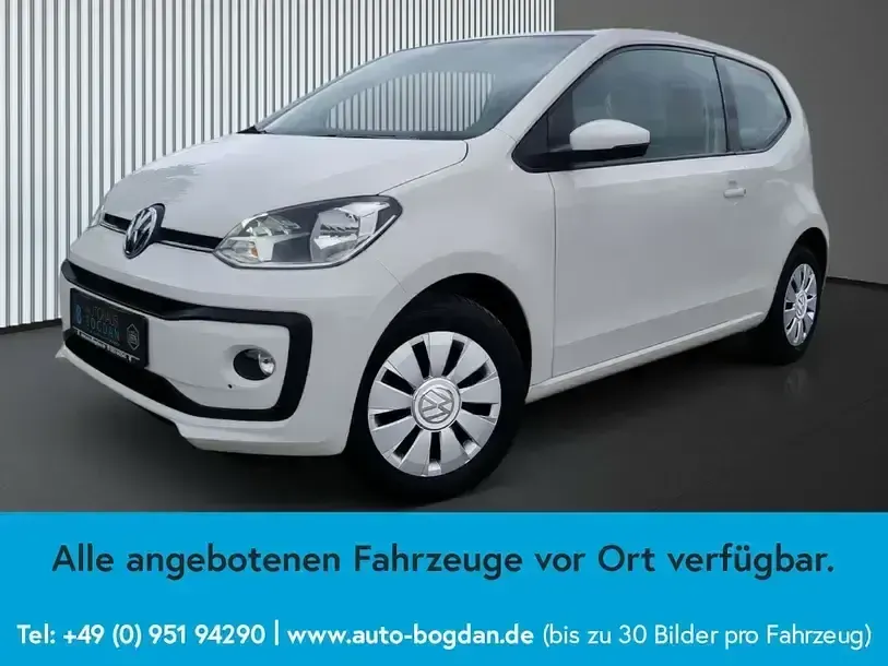 Gebraucht VW up! Move 60 PS (44 kW) 2019 Weiß Kleinwagen