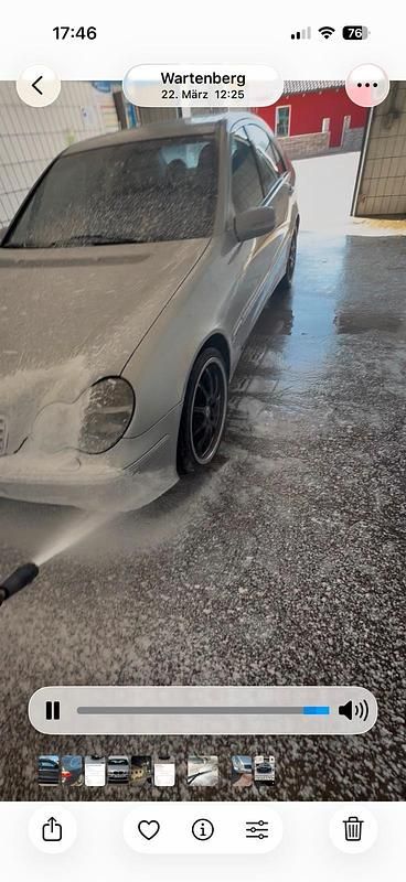 Gebraucht Mercedes C320 220 PS (161 kW) 2002 Grau Limousine