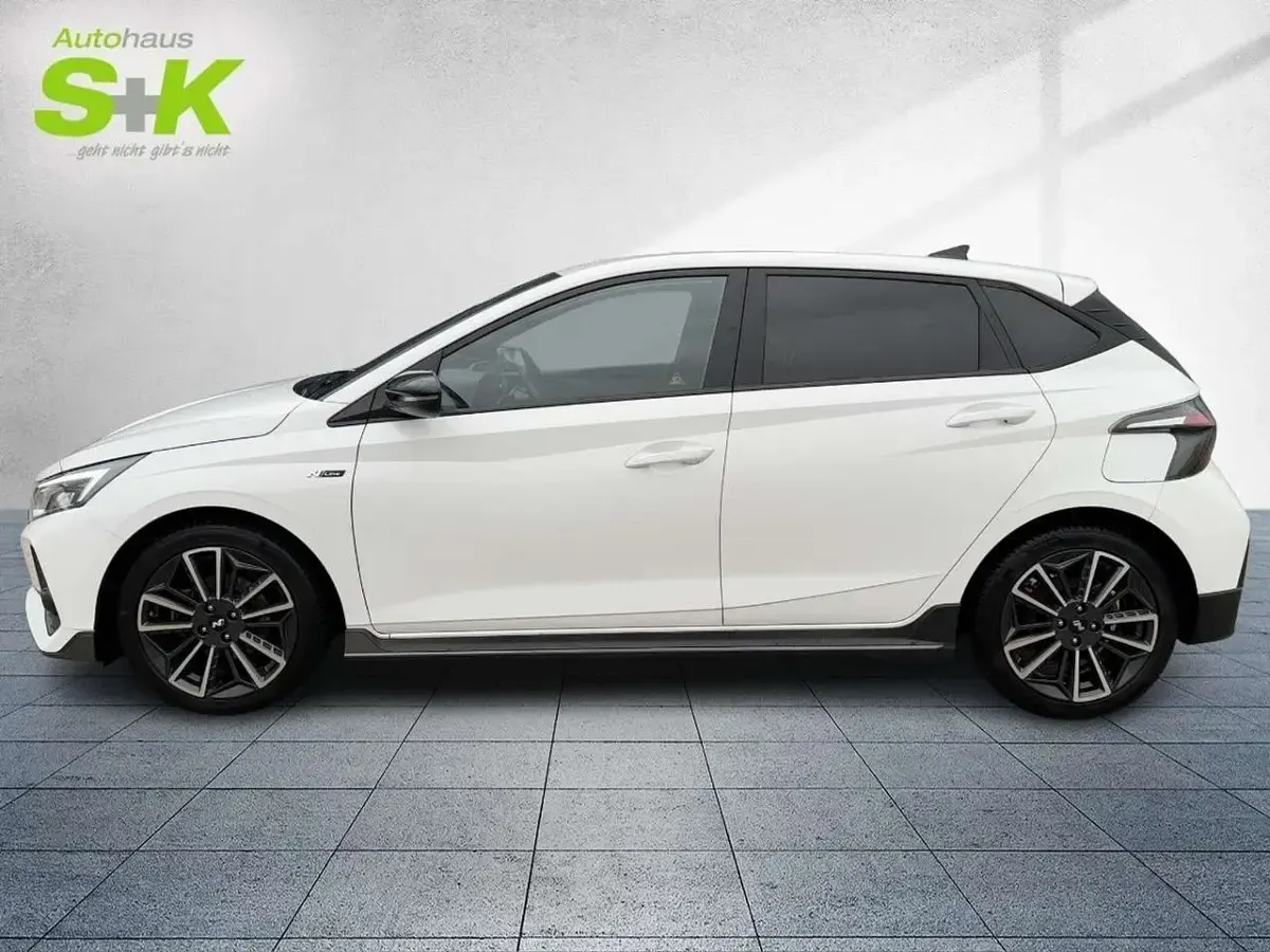 Gebraucht Hyundai i20 N Line 101 PS (74 kW) 2022 Weiß Kleinwagen