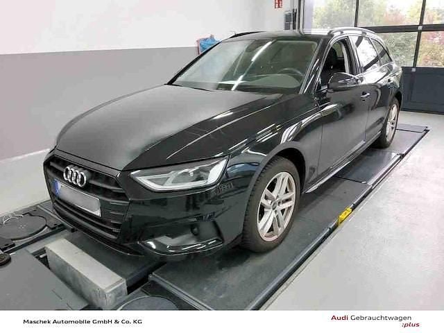 Mythosschwarz metallic Gebraucht 2022 Audi A4 Advanced Plus Kombi | 29.440 € (Guter Preis) - Bild 1/4