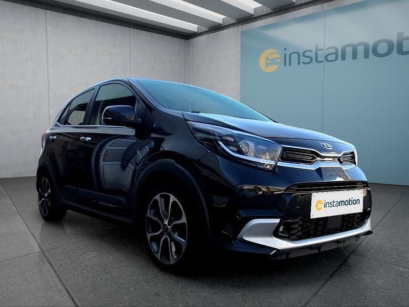 Gebraucht Kia Picanto X-Line 101 PS (74 kW) 2021 Schwarz Kleinwagen