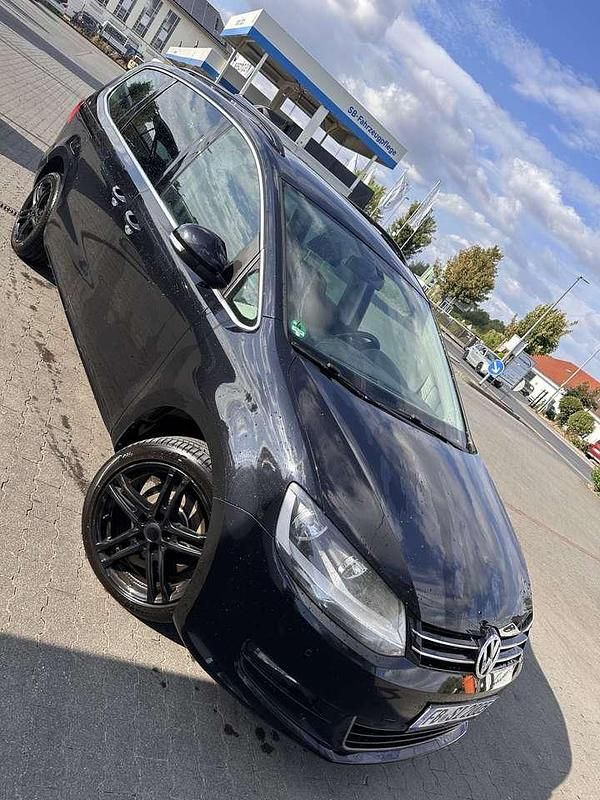 Gebraucht VW Sharan 150 PS (110 kW) 2012 Schwarz Van / Kleinbus