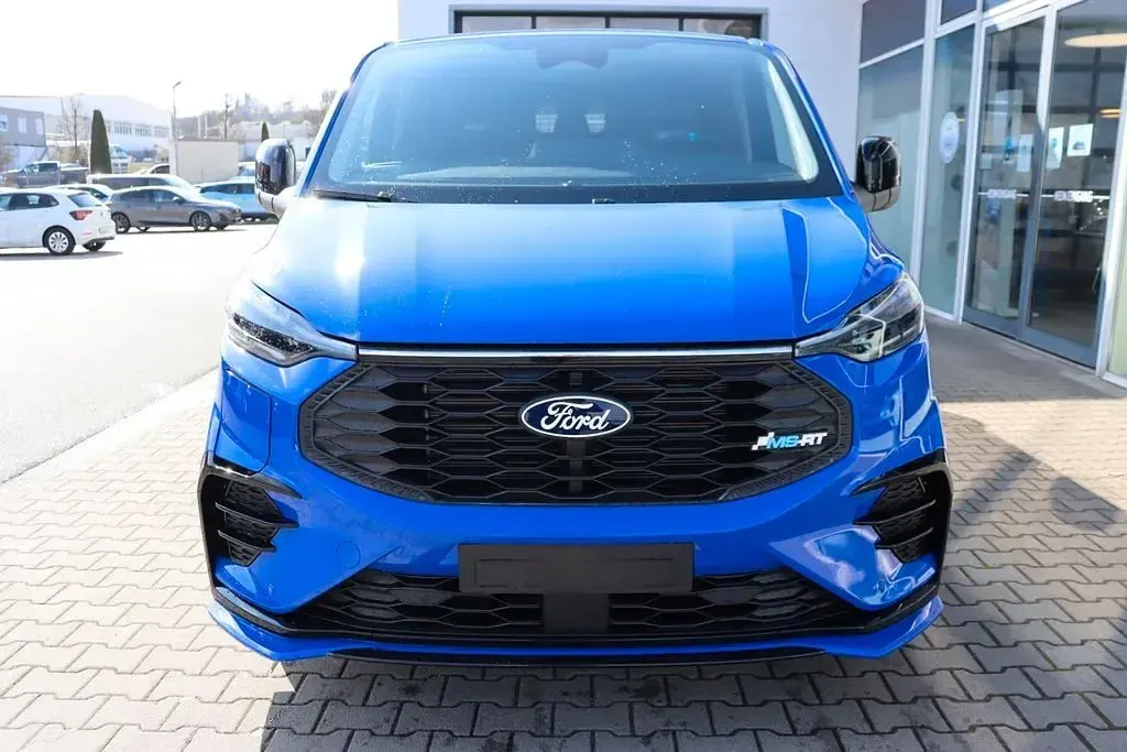 Nouvelle Ford Transit Custom 232 ch (170 kW) 2026 Bleue Monospace