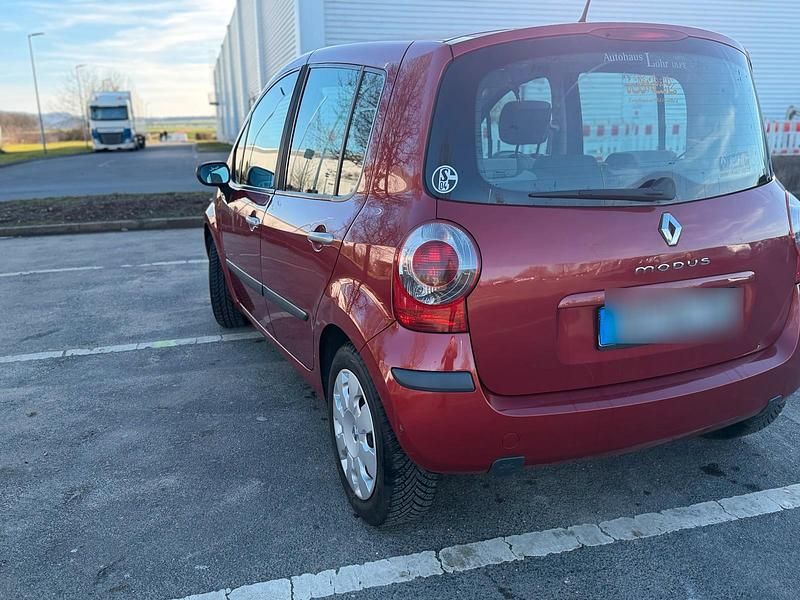 Gebraucht Renault Modus 88 PS (64 kW) 2006 Rot Van / Kleinbus