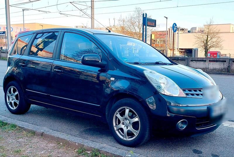Gebraucht Nissan Note 88 PS (64 kW) 2007 Schwarz Kleinwagen
