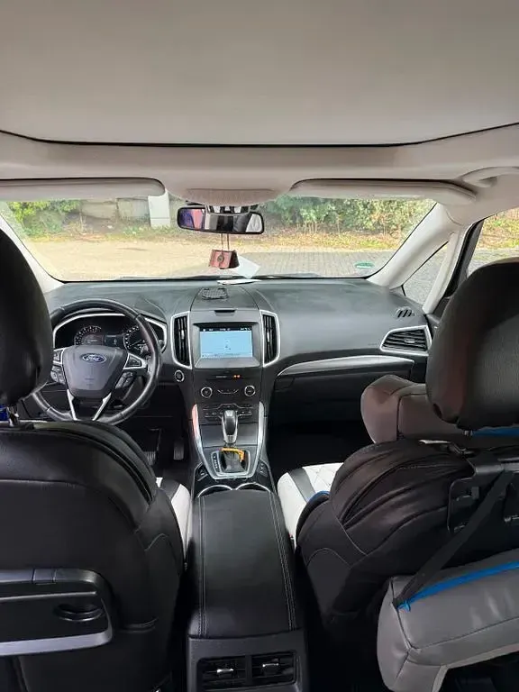 Gebraucht Ford Galaxy Titanium 150 PS (110 kW) 2017 Blau Van / Kleinbus