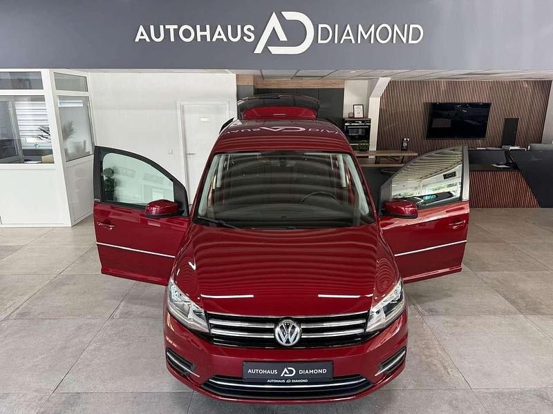 Gebraucht VW Caddy 102 PS (75 kW) 2015 Rot Van / Kleinbus