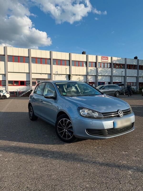 Blau Gebraucht 2010 VW Golf VI Comfortline Limousine | 4.200 € (Fairer Preis) - Bild 1/4