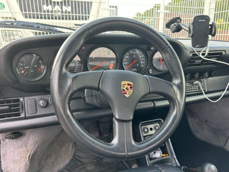 Gebraucht Porsche 911 237 PS (174 kW) 1987 Blau Cabrio