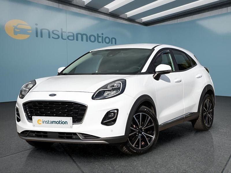 Weiß Gebraucht 2022 Ford Puma Gen-E Titanium X SUV | 20.049 € (Guter Preis) - Bild 1/4