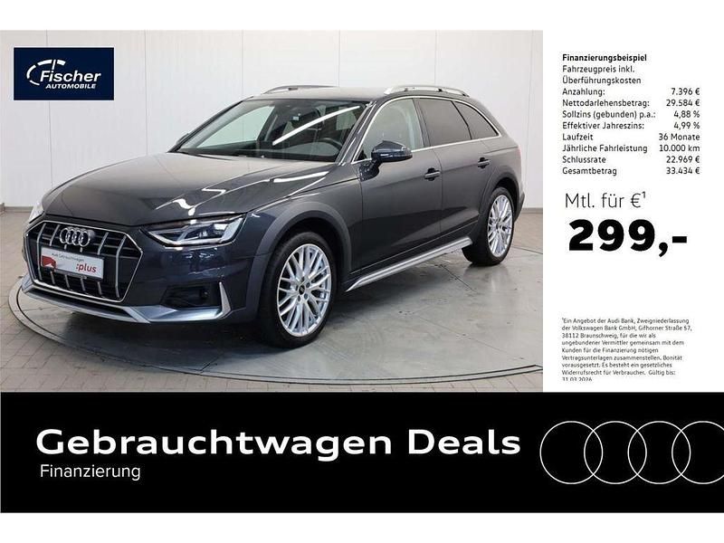 Grau Gebraucht 2022 Audi A4 Allroad Sport Kombi | 36.980 € (Fairer Preis) - Bild 1/4