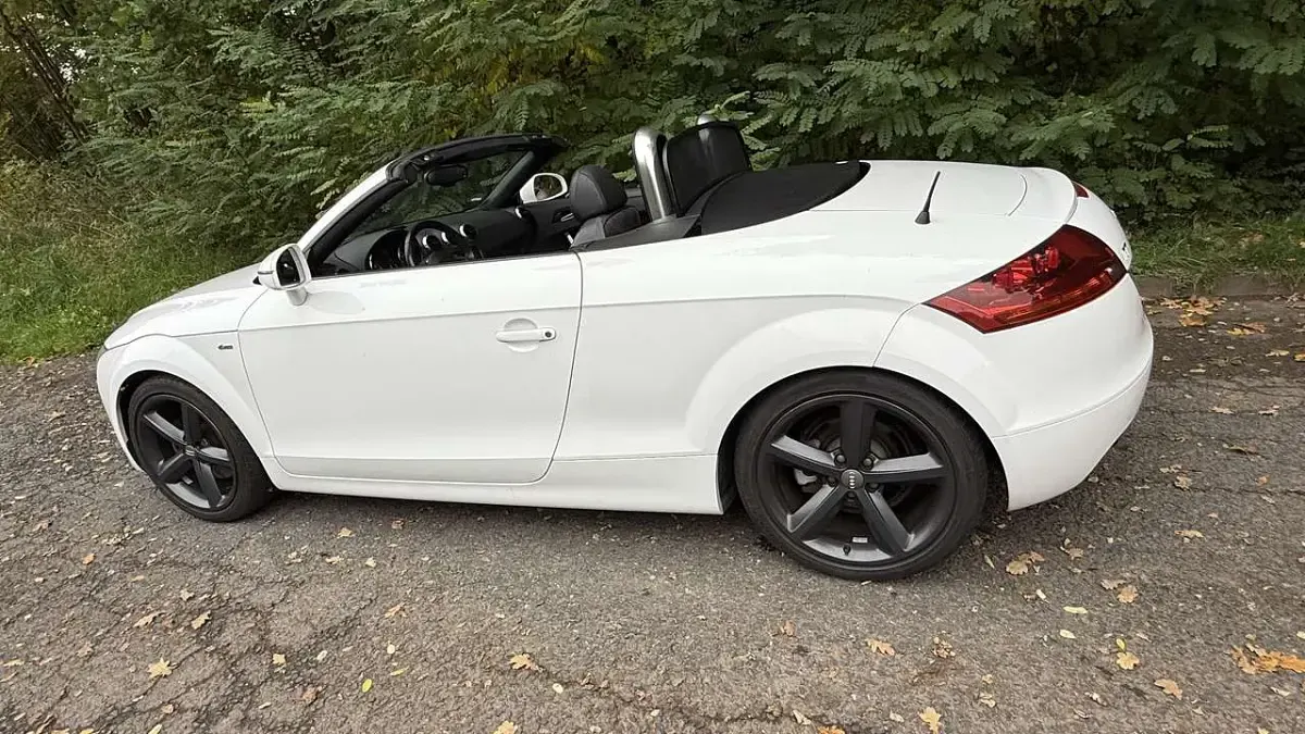 Gebraucht Audi TT Roadster 200 PS (147 kW) 2008 Weiß Cabrio