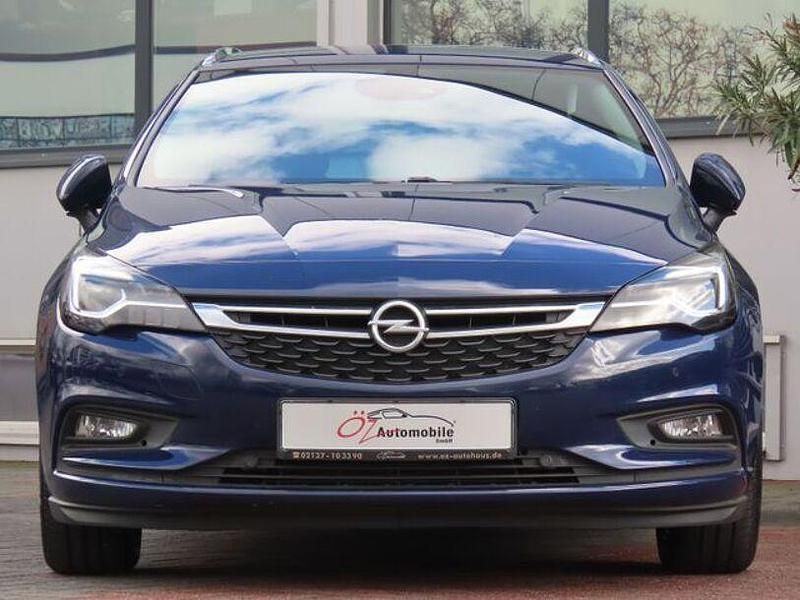 Gebraucht Opel Astra 110 PS (80 kW) 2017 Blau Kombi