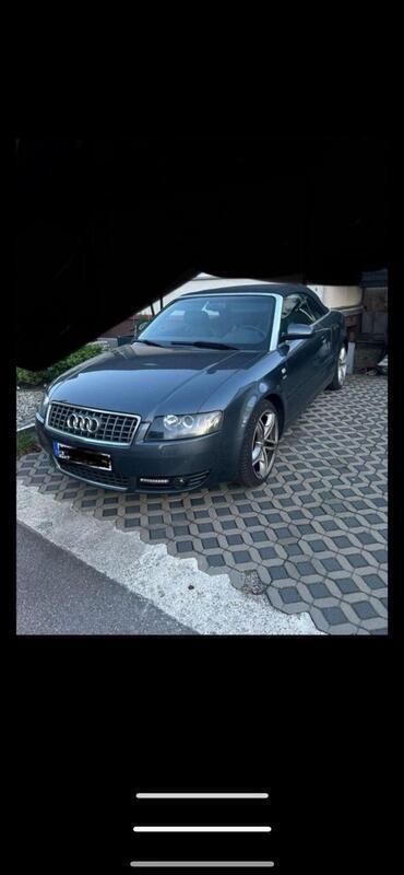 Grau Gebraucht 2003 Audi A4 Cabriolet S-Line Cabrio | 3.400 € (Fairer Preis) - Bild 1/4