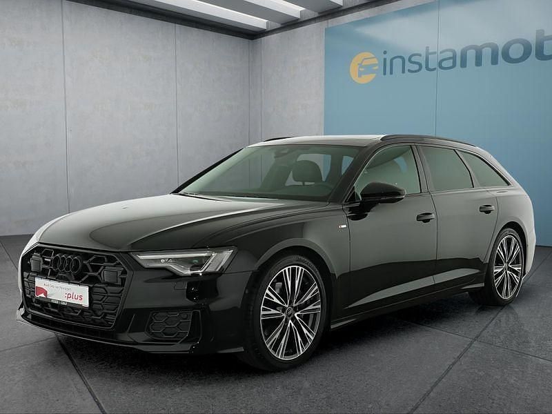 Schwarz Gebraucht 2024 Audi A6 S-Line Kombi | 54.199 € (Teuer) - Bild 1/4