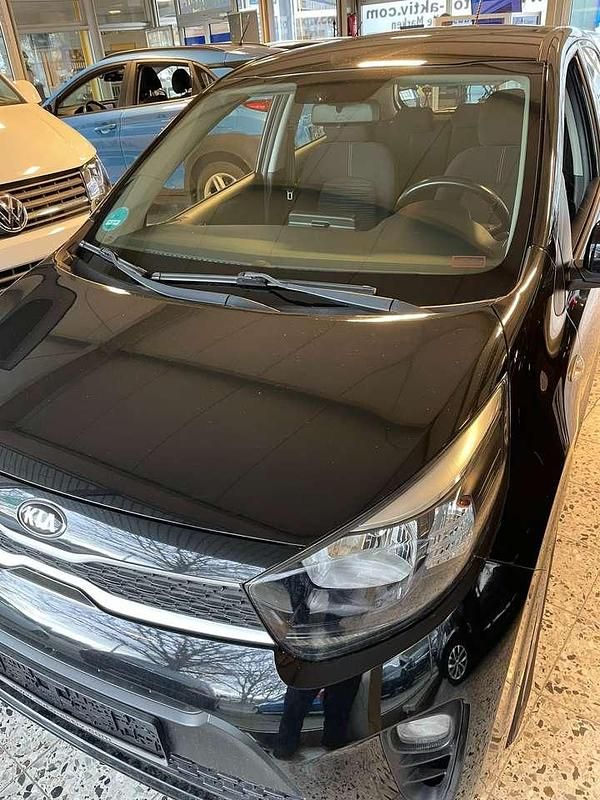 Gebraucht Kia Picanto Edition 7 67 PS (49 kW) 2019 (abp) auroraschwarz met. Kleinwagen