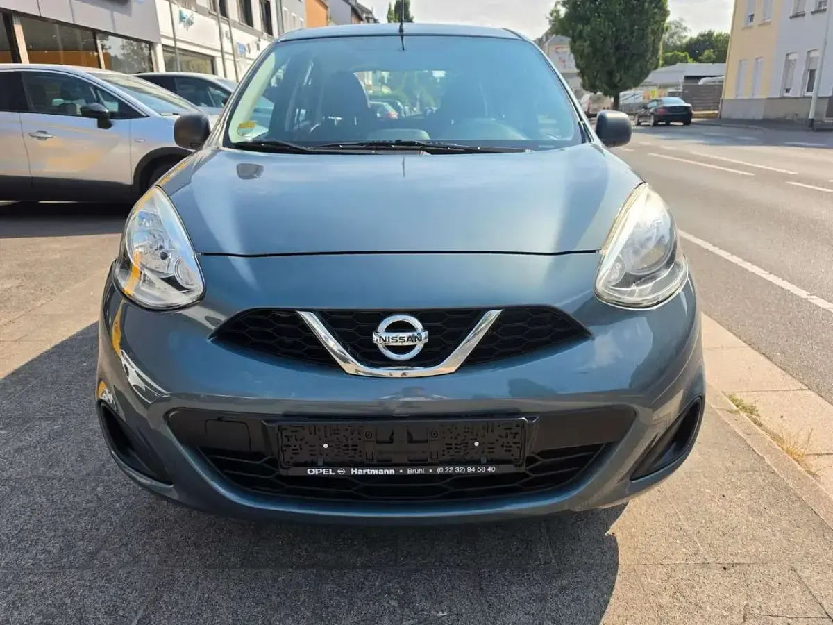 Gebraucht Nissan Micra Visia 80 PS (58 kW) 2016 Grün Kleinwagen
