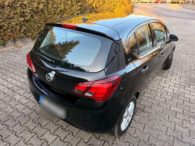 Gebraucht Opel Corsa Edition 69 PS (50 kW) 2018 Schwarz Kleinwagen