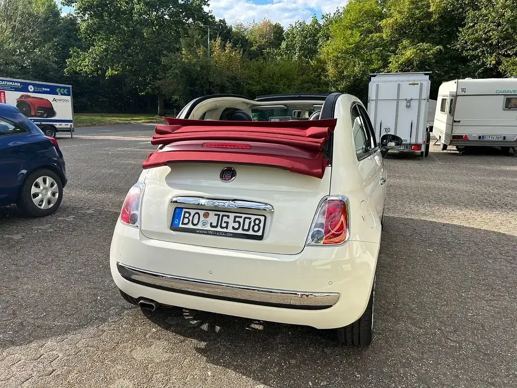 Gebraucht Fiat 500C 69 PS (50 kW) 2014 Weiß Cabrio