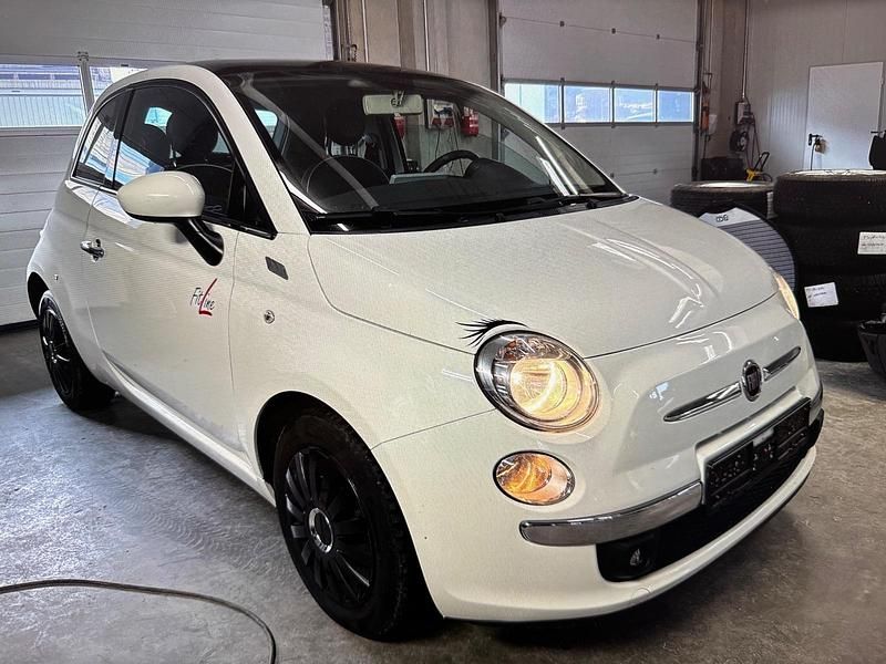 Gebraucht Fiat 500 Lounge 2015 Weiß Kleinwagen