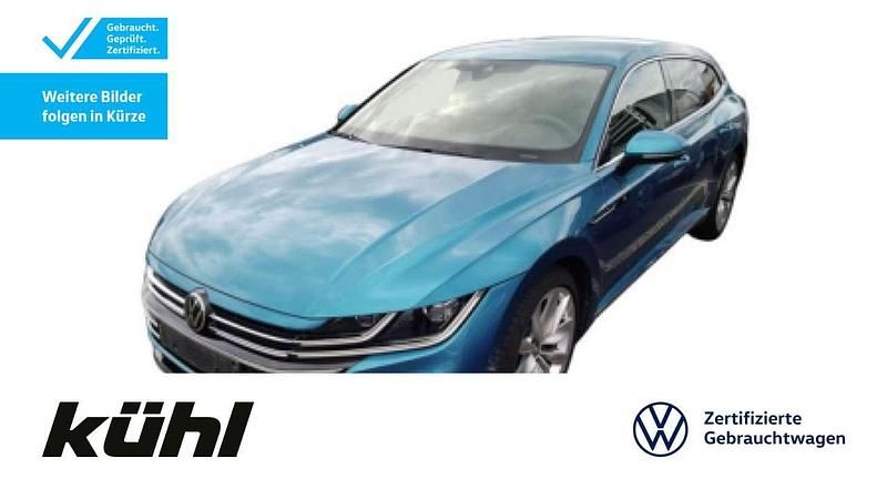 Eisvogelblau metallic Gebraucht 2024 VW Arteon R-line Kombi | 42.990 € (Fairer Preis) - Bild 1/2
