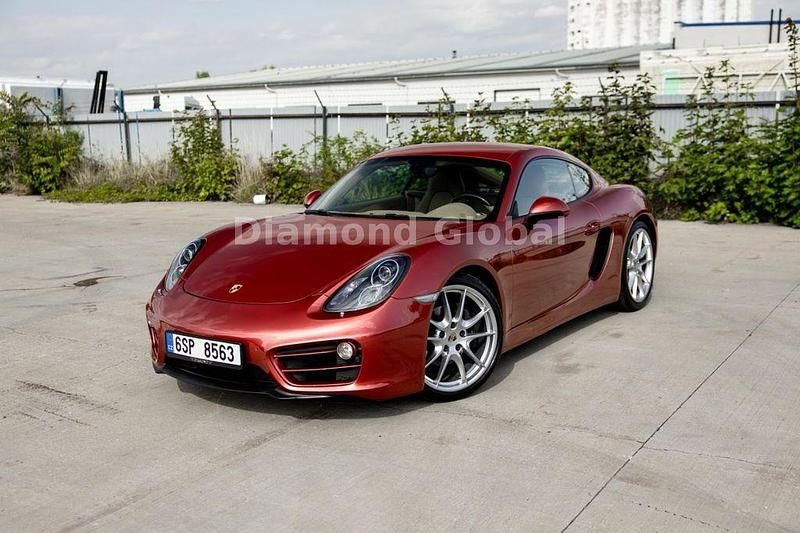 Rot Gebraucht 2014 Porsche Cayman Sport Coupé | 37.981 € - Bild 1/4