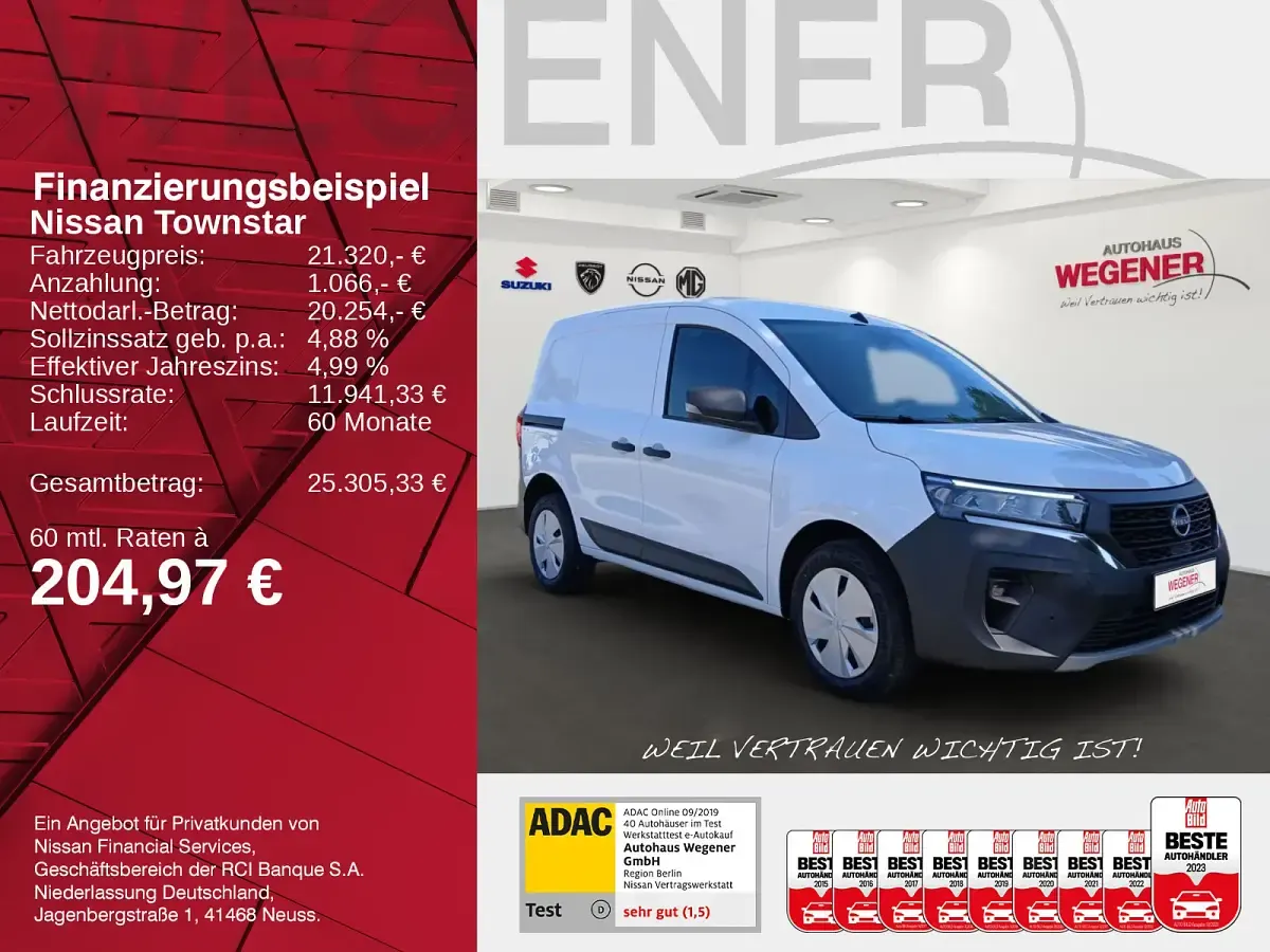 Gebraucht Nissan Townstar Acenta 131 PS (96 kW) 2024