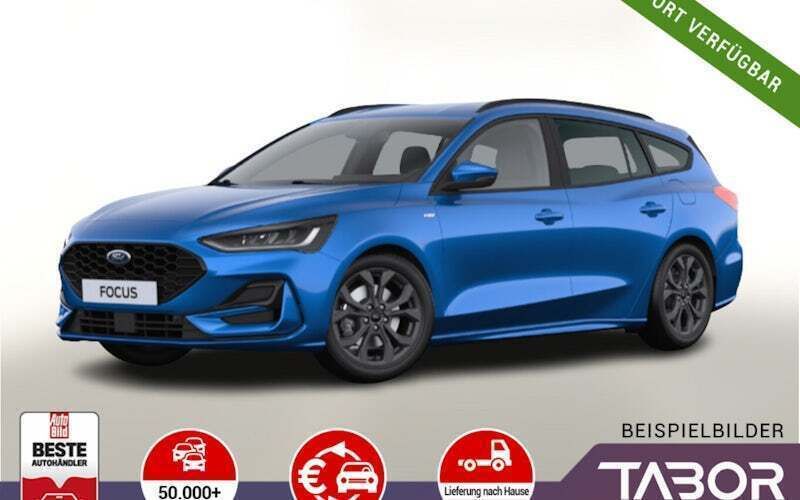 Blau Neu 2025 Ford Focus ST-Line Kombi | 25.589 € (Superpreis) - Bild 1/4
