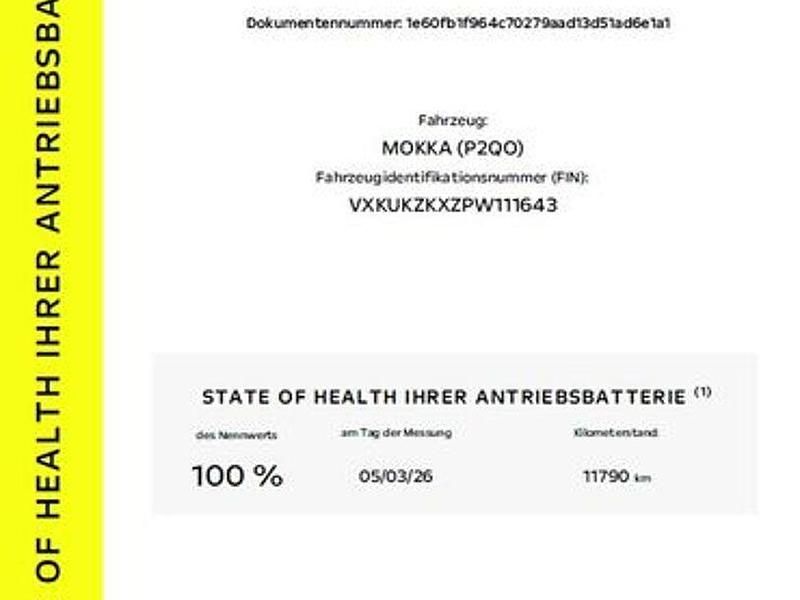 Gebraucht Opel Mokka-e Elegance 100 kW (136 PS) 2024 Quarz silber SUV