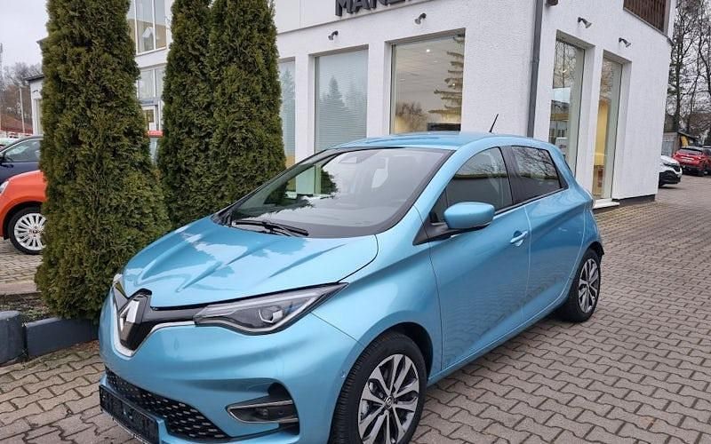 Aquamarinblau metallic Gebraucht 2021 Renault Zoe Intens Kleinwagen | 18.990 € (Teuer) - Bild 1/4