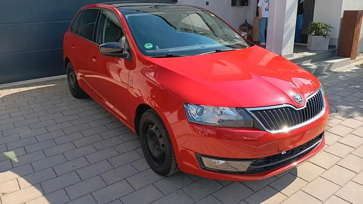Occasion Skoda Rapid 86 ch (63 kW) 2014 Rouge Citadine