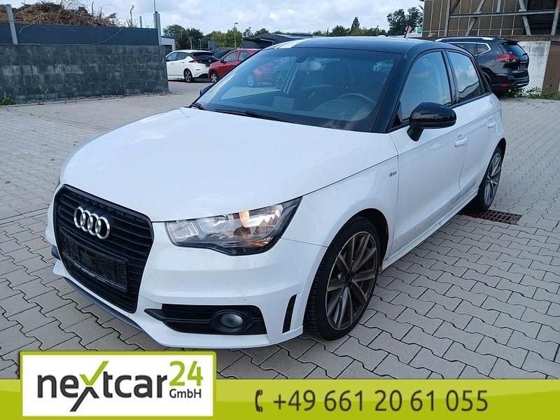 Weiß Gebraucht 2014 Audi A1 Sportback S-Line Kleinwagen | 9.990 € (Fairer Preis) - Bild 1/4