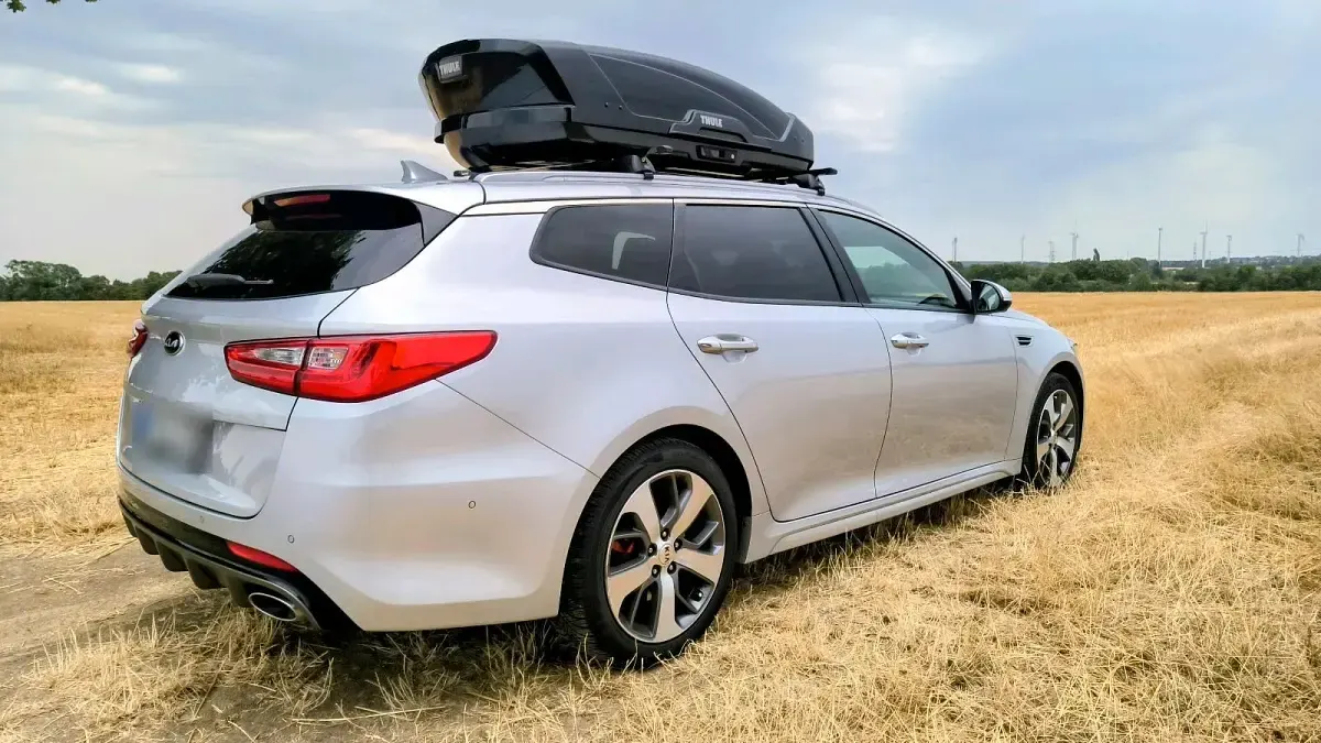 Gebraucht Kia Optima GT 141 PS (103 kW) 2017 Silber Kombi