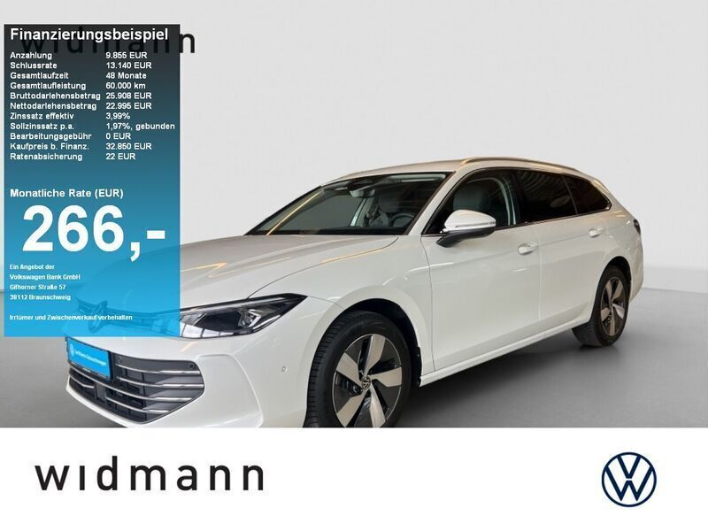 Oryxweiss perlmutteffekt Gebraucht 2024 VW Passat Business Kombi | 32.850 € (Fairer Preis) - Bild 1/4