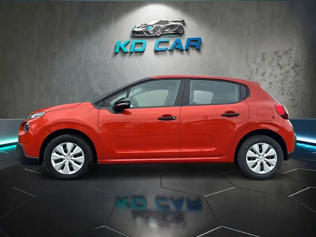 Gebraucht Citroën C3 Live 68 PS (50 kW) 2017 Orange Limousine