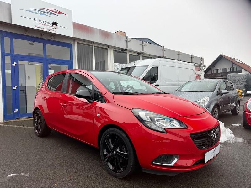 Gebraucht Opel Corsa Color Edition 90 PS (66 kW) 2015 Rot Kleinwagen