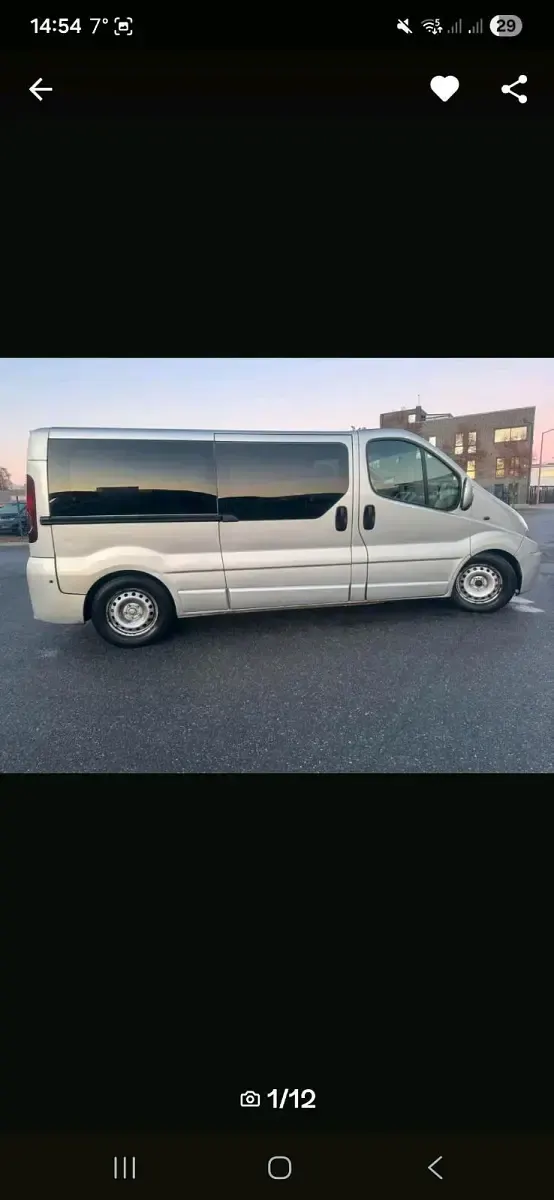Gebraucht Renault Trafic 180 PS (132 kW) 2008 Silber Van / Kleinbus