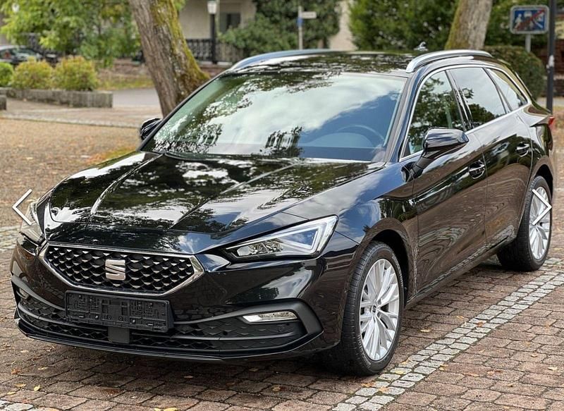 Schwarz Gebraucht 2021 Seat Leon XCELLENCE Kombi | 17.999 € (Fairer Preis) - Bild 1/4