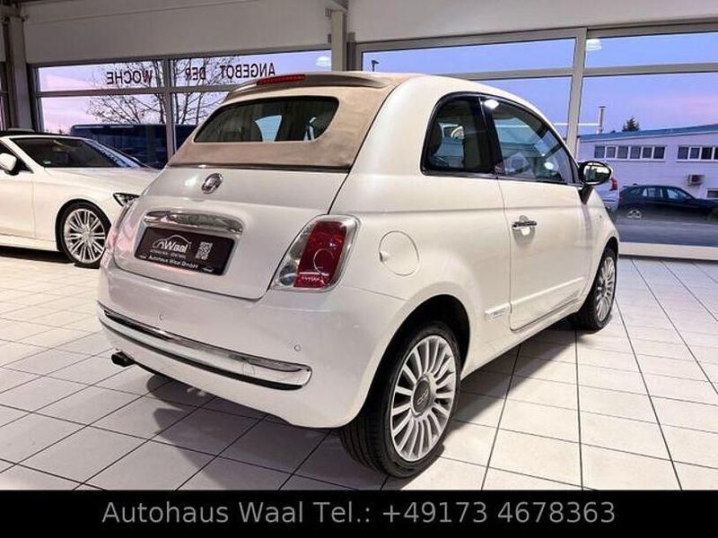 Gebraucht Fiat 500 Lounge 99 PS (72 kW) 2014 Weiß Cabrio